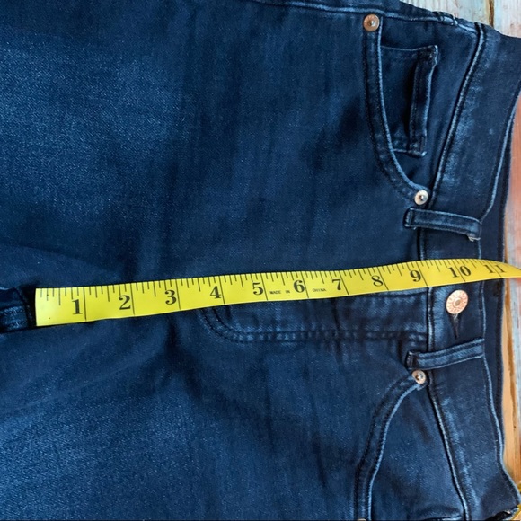 Express Dark Wash High Rise Skinny Jeans - Picture 8 of 10